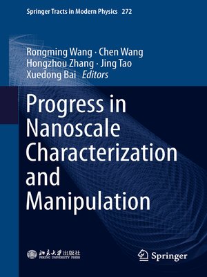 cover image of Progress in Nanoscale Characterization and Manipulation